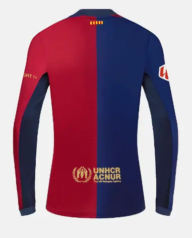 MAILLOT FC BARCELONE DOMICILE MANCHES LONGUES 2024/2025 - KetShop Maillot