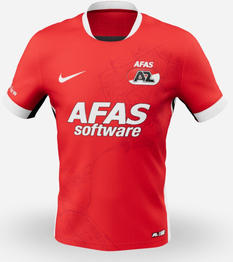 MAILLOT ALKMAAR DOMICILE 2025-2026