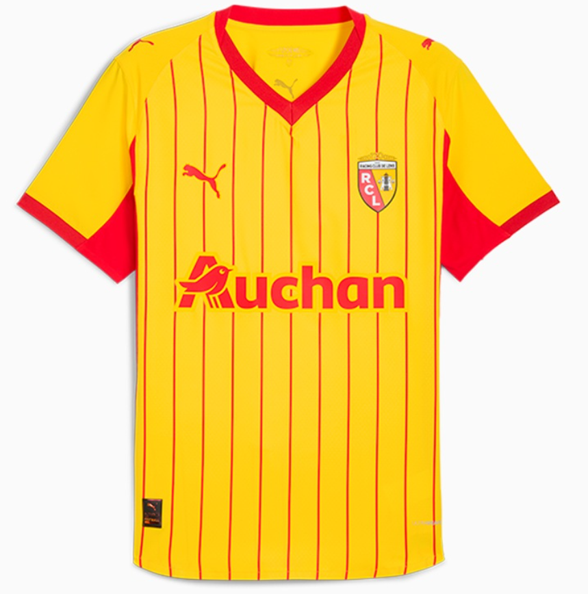 MAILLOT RC LENS DOMICILE 2025-2026