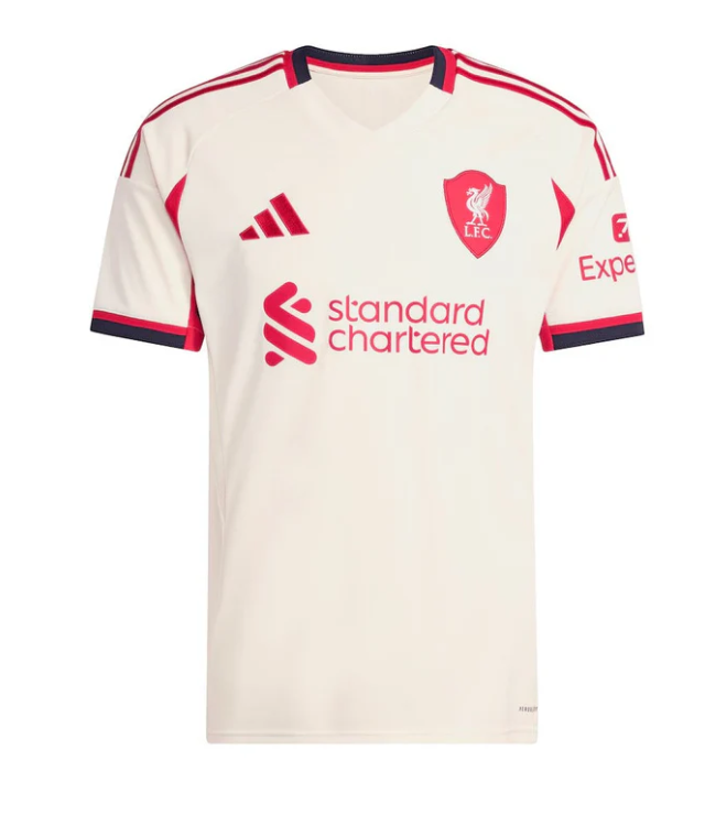 MAILLOT LIVERPOOL EXTERIEUR 2025/2026