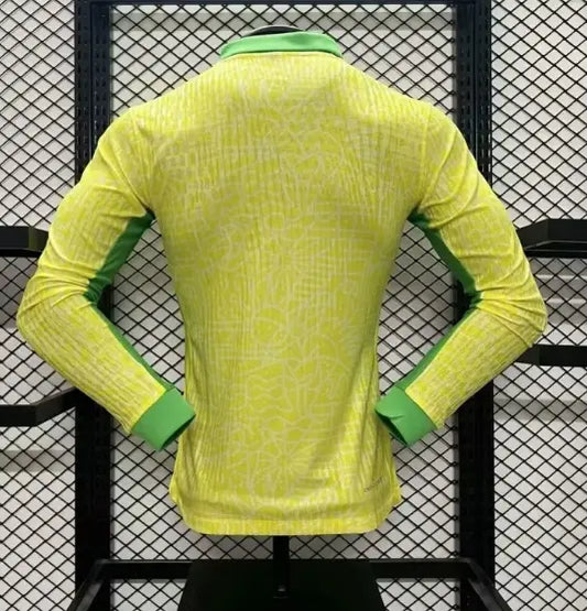 MAILLOT BRESIL DOMICILE MANCHES LONGUES COPA AMERICA 2024 - KetShop Maillot