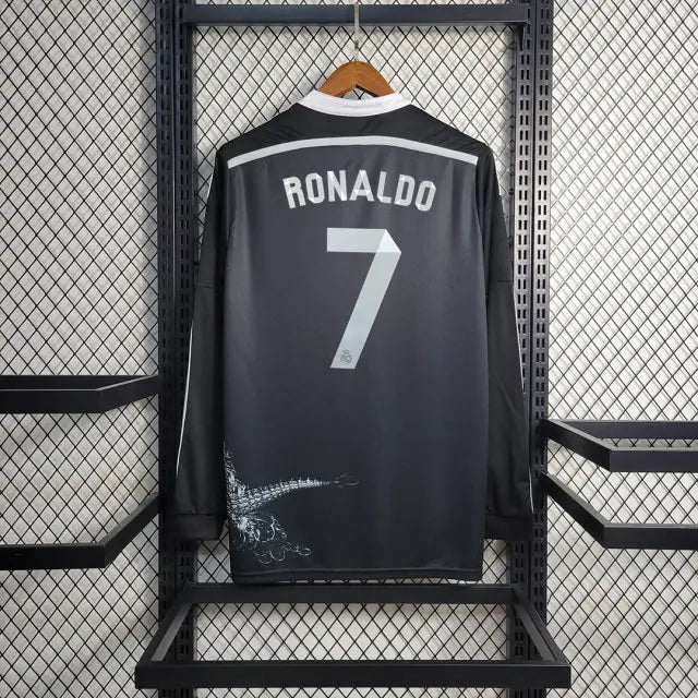 MAILLOT RETRO REAL MADRID THIRD MANCHES LONGUES 2014/2015 - KetShop Maillot