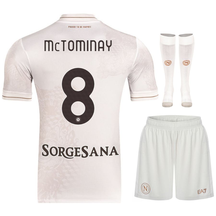 Maillot Kit Enfant Naples Exterieur 2025-2026