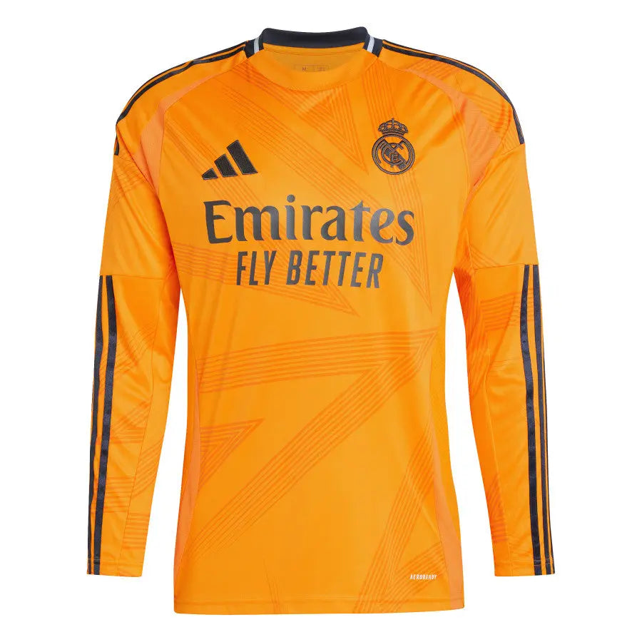 MAILLOT REAL MADRID EXTÉRIEUR MANCHE LONGUES 2024/2025 - KetShop Maillot