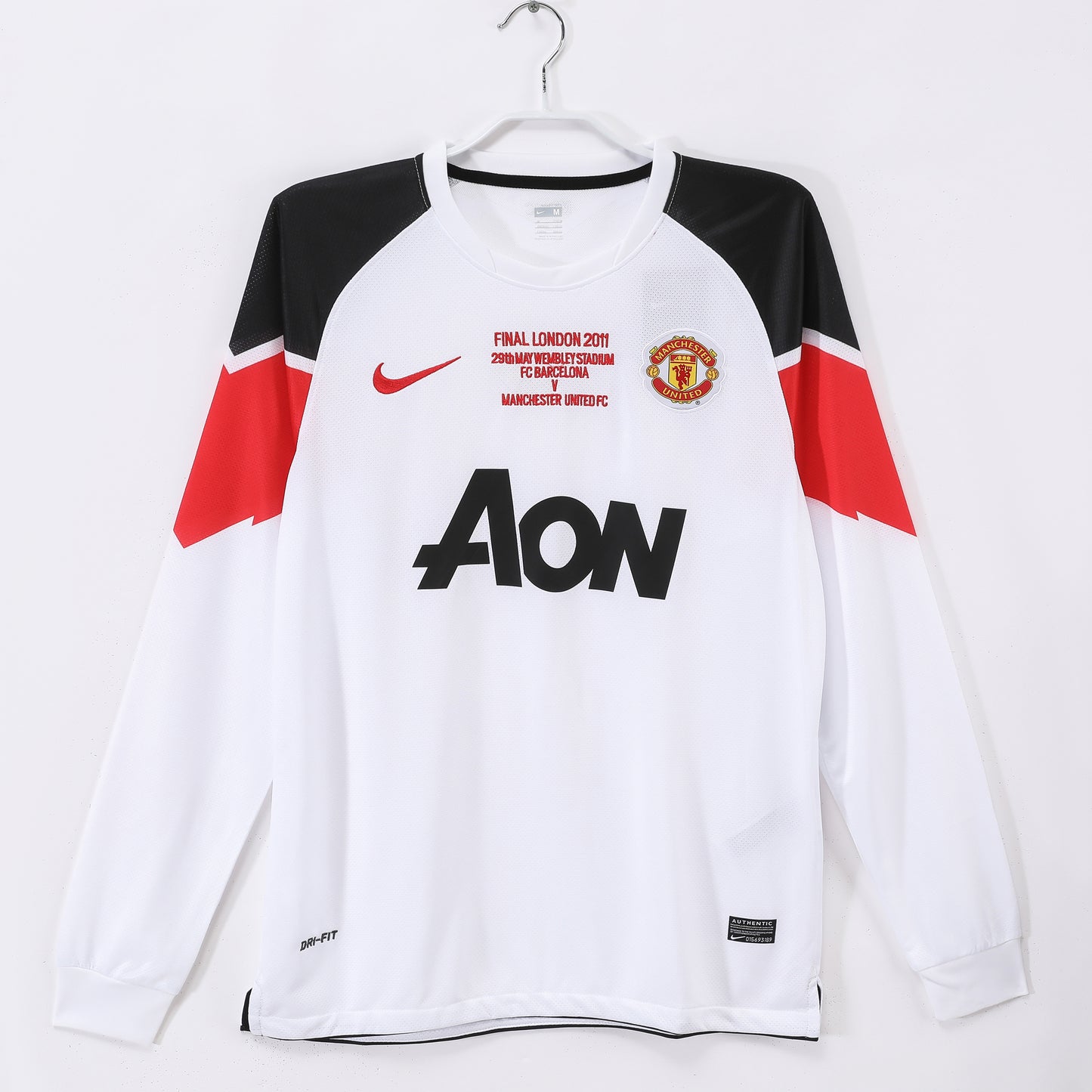 MAILLOT RETRO MANCHESTER UNITED EXTERIEUR 2010/2011