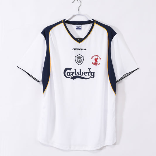 MAILLOT RETRO LIVERPOOL EXTERIEUR 2001/2002
