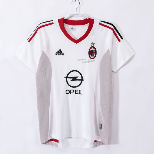 MAILLOT RETRO AC MILAN EXTERIEUR 2002/2003