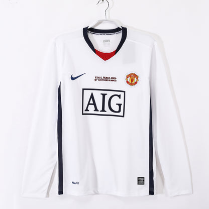 MAILLOT RETRO MANCHESTER UNITED EXTERIEUR 2008/2009