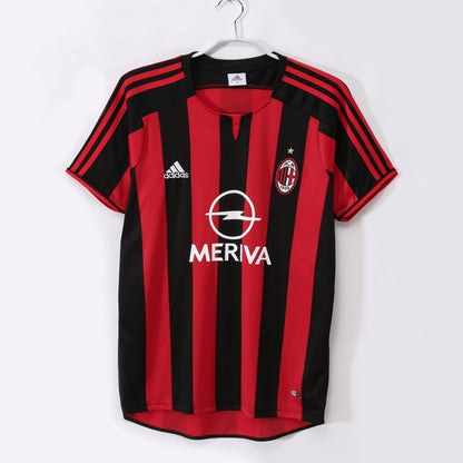 MAILLOT RETRO AC MILAN DOMICILE 2003/2004