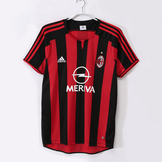 MAILLOT RETRO AC MILAN DOMICILE 2003/2004