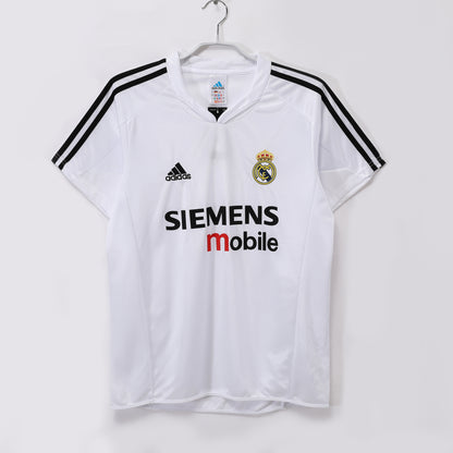 MAILLOT RETRO REAL MADRID DOMICILE 2004/2005