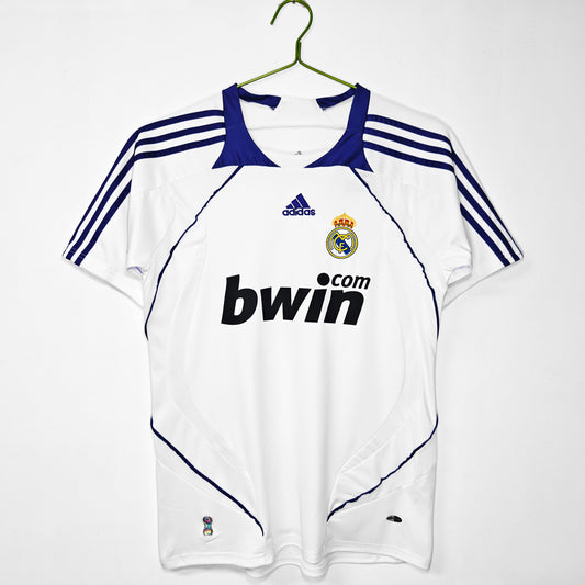 MAILLOT RETRO REAL MADRID DOMICILE 2007/2008