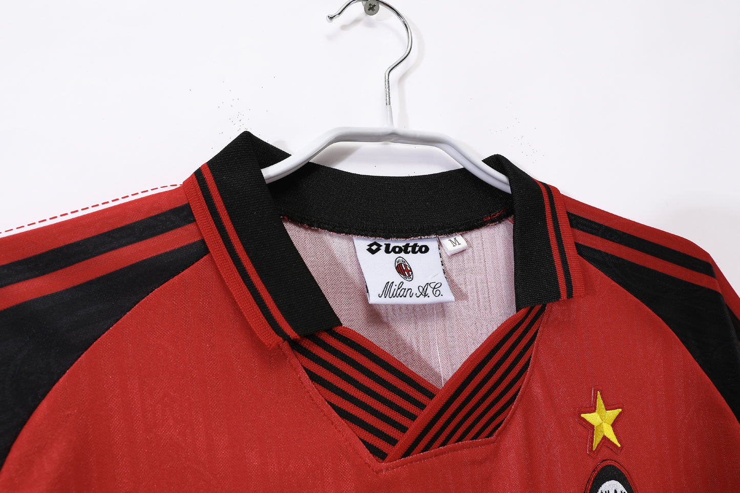 MAILLOT RETRO AC MILAN DOMICILE 1997/1998