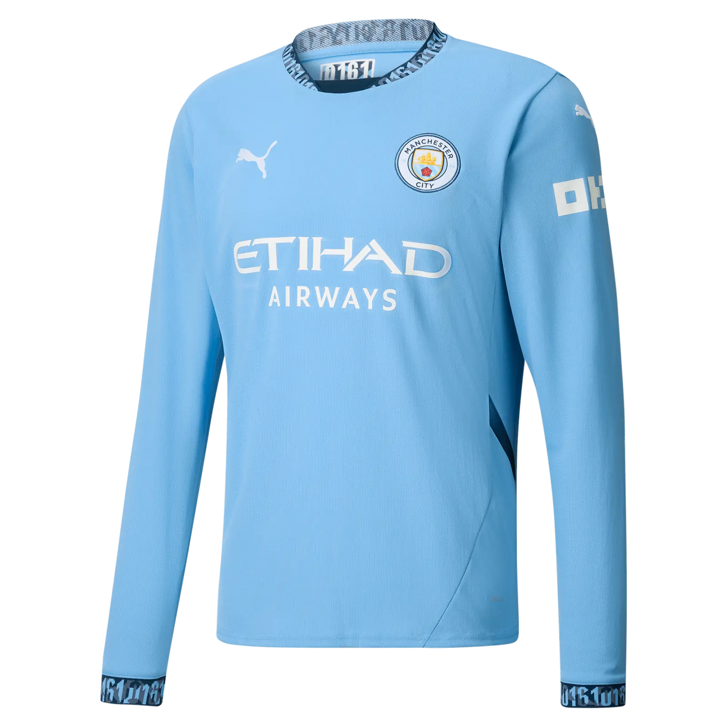 MAILLOT MANCHESTER CITY MANCHE LONGUES DOMICILE 2024/2025 - KetShop Maillot