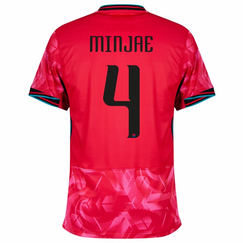 MAILLOT COREE DU SUD DOMICILE 2024/2025