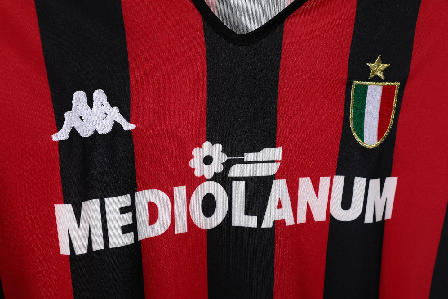 MAILLOT RETRO AC MILAN DOMICILE 1988/1989