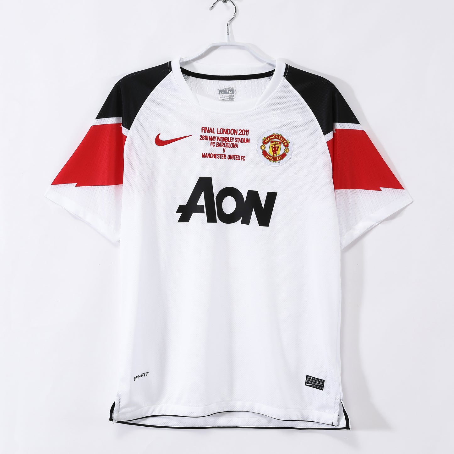 MAILLOT RETRO MANCHESTER UNITED EXTERIEUR 2010/2011