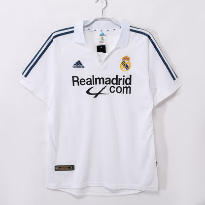 MAILLOT RETRO REAL MADRID DOMICILE 2001/2002
