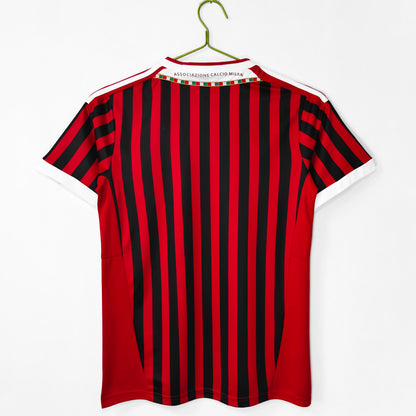 MAILLOT RETRO AC MILAN DOMICILE 2011/2012