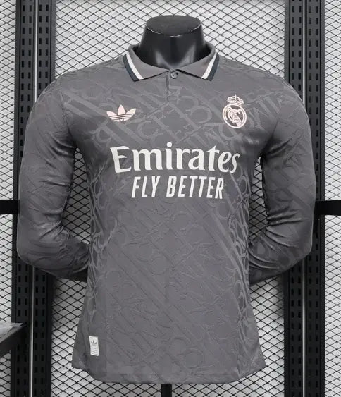 MAILLOT REAL MADRID MANCHES LONGUES THIRD 2024/2025 - KetShop Maillot