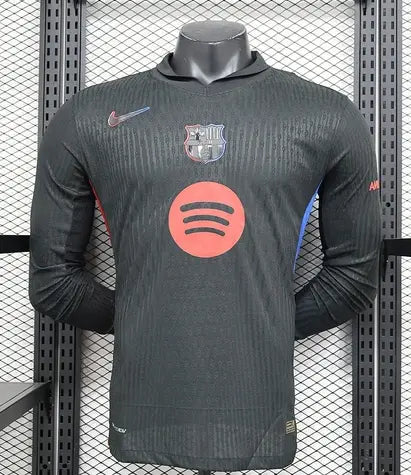 MAILLOT FC BARCELONE EXTERIEUR MANCHES LONGUES 2024/2025 - KetShop Maillot