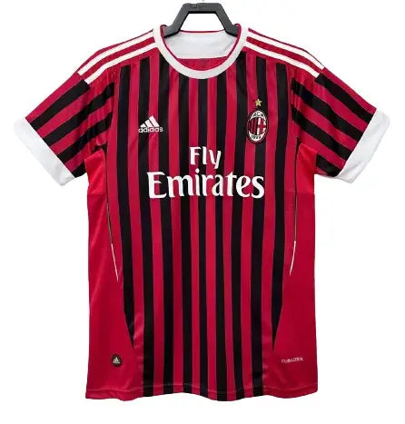 MAILLOT RETRO AC MILAN DOMICILE 2011/2012 - KetShop Maillot