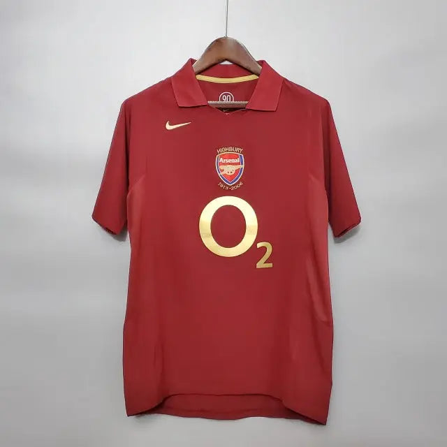 MAILLOT RETRO ARSENAL DOMICILE 2005/2006 - KetShop Maillot