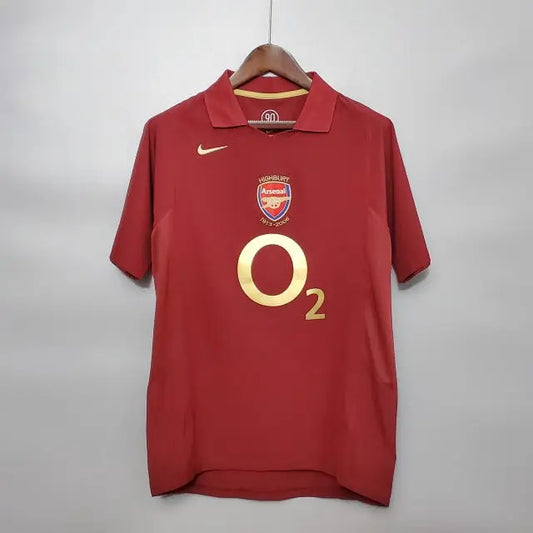 MAILLOT RETRO ARSENAL DOMICILE 2005/2006 - KetShop Maillot
