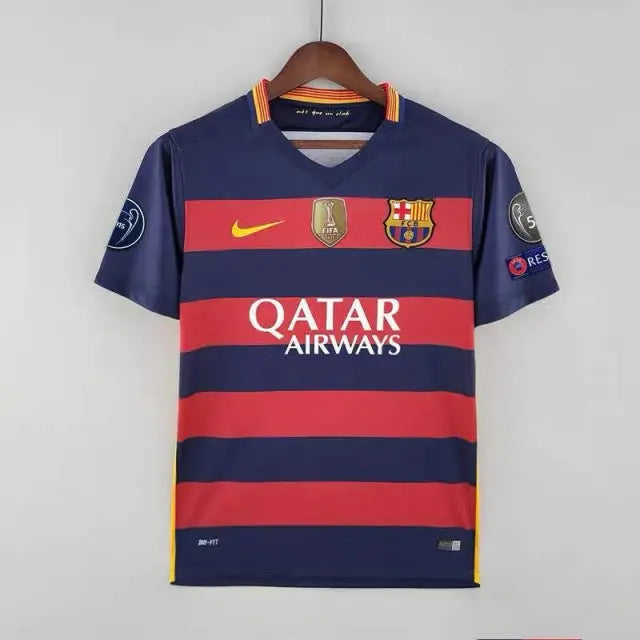 MAILLOT RETRO FC BARCELONE DOMICILE 2015/2016 - KetShop Maillot