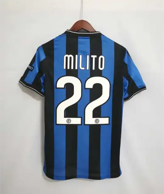 MAILLOT RETRO INTER MILAN DOMICILE 2009/2010 - KetShop Maillot
