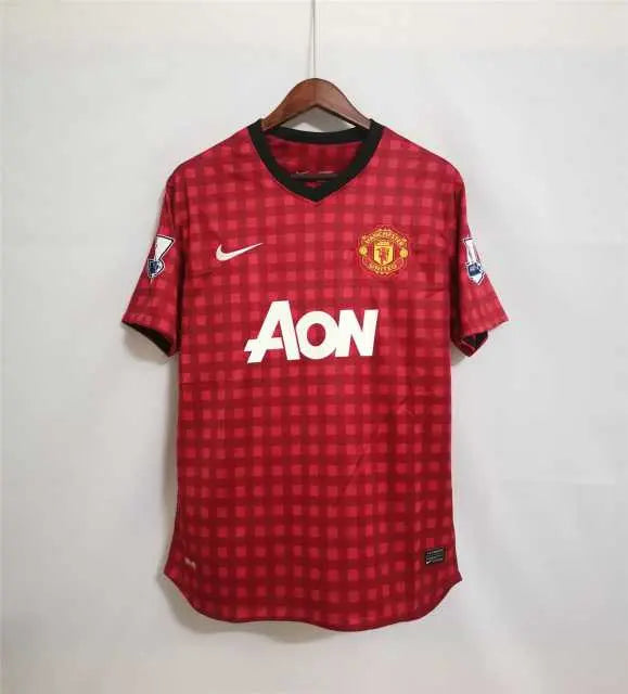 MAILLOT RETRO MANCHESTER UNITED DOMICILE 2012/2013 - KetShop Maillot