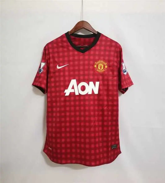 MAILLOT RETRO MANCHESTER UNITED DOMICILE 2012/2013 - KetShop Maillot