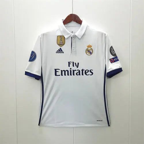 MAILLOT RETRO REAL MADRID DOMICILE 2016/2017 - KetShop Maillot