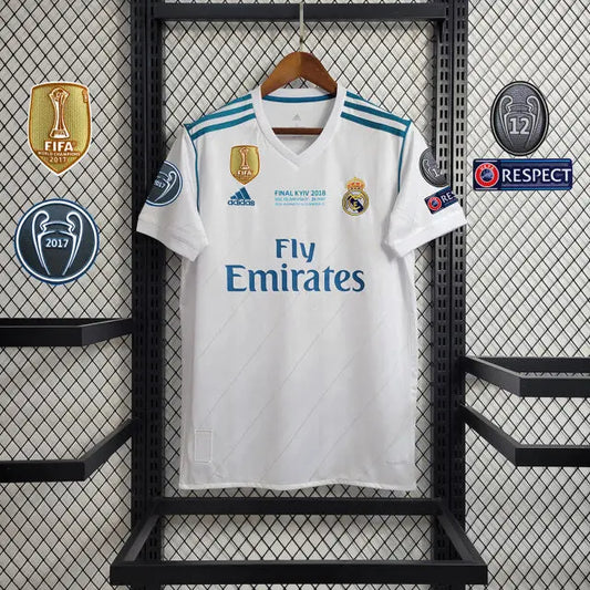 MAILLOT RETRO REAL MADRID DOMICILE 2017/2018 - KetShop Maillot