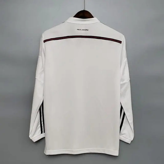 MAILLOT RETRO REAL MADRID DOMICILE MANCHES LONGUES 2014/2015 - KetShop Maillot