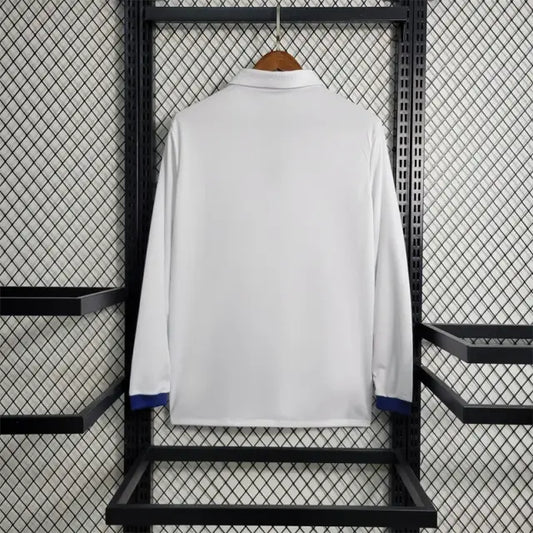 MAILLOT RETRO REAL MADRID DOMICILE MANCHES LONGUES 2016/2017 - KetShop Maillot