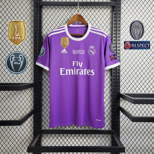 MAILLOT RETRO REAL MADRID EXTERIEUR 2016/2017 - KetShop Maillot