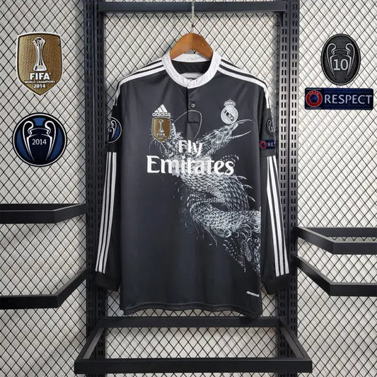 MAILLOT RETRO REAL MADRID THIRD MANCHES LONGUES 2014/2015 - KetShop Maillot