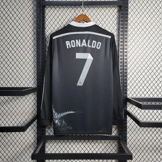 MAILLOT RETRO REAL MADRID THIRD MANCHES LONGUES 2014/2015 - KetShop Maillot