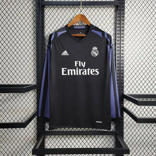 MAILLOT RETRO REAL MADRID THIRD MANCHES LONGUES 2016/2017 - KetShop Maillot