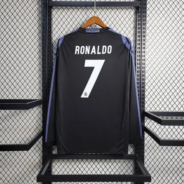 MAILLOT RETRO REAL MADRID THIRD MANCHES LONGUES 2016/2017 - KetShop Maillot