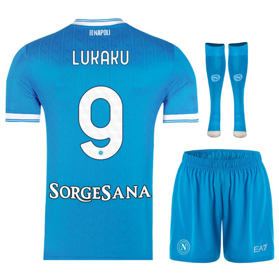Maillot Kit Enfant Naples Domicile 2025 2026
