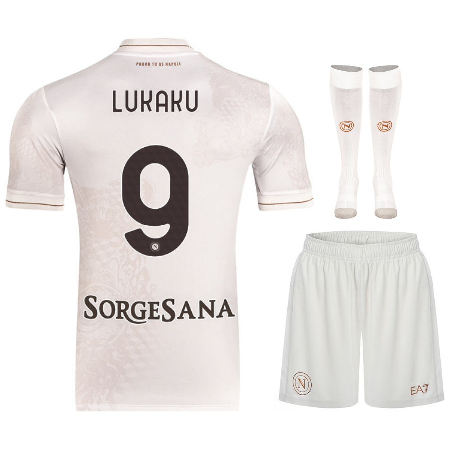 Maillot Kit Enfant Naples Exterieur 2025-2026