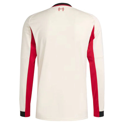 Maillot Liverpool Manches Longues Homme Exterieur 2025 2026