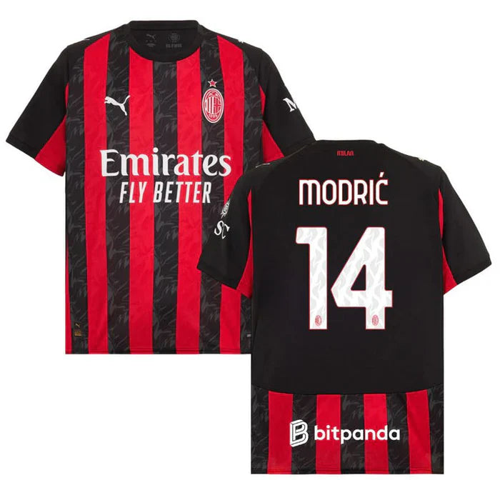 MAILLOT MILAN AC DOMICILE 2025/2026