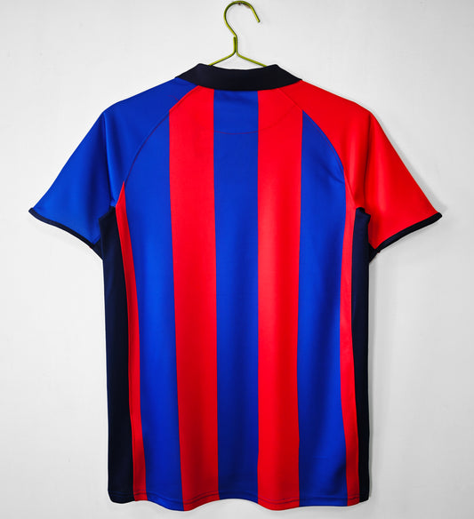 MAILLOT RETRO FC BARCELONE DOMICILE 2001/2002