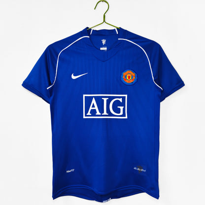 MAILLOT RETRO MANCHESTER UNITED EXTERIEUR 2007/2008