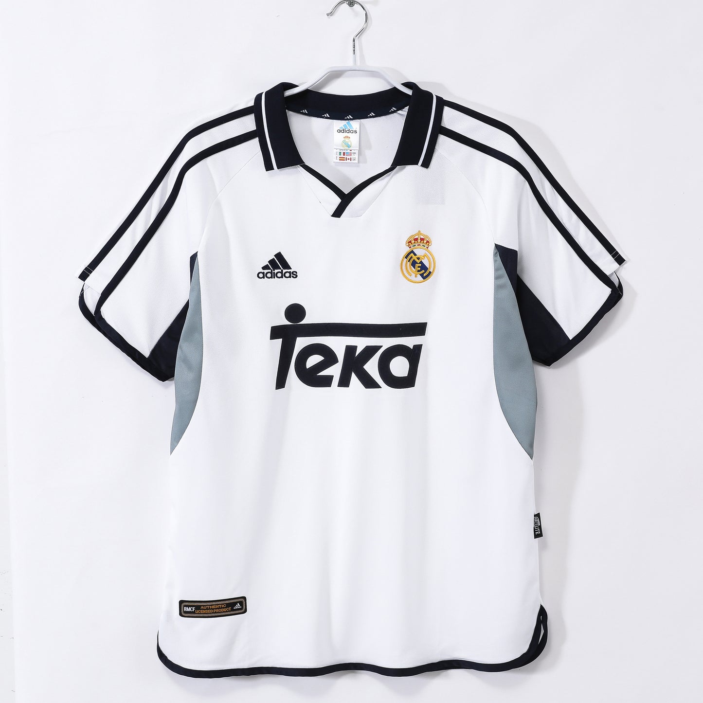 MAILLOT RETRO REAL MADRID DOMICILE 2000/2001