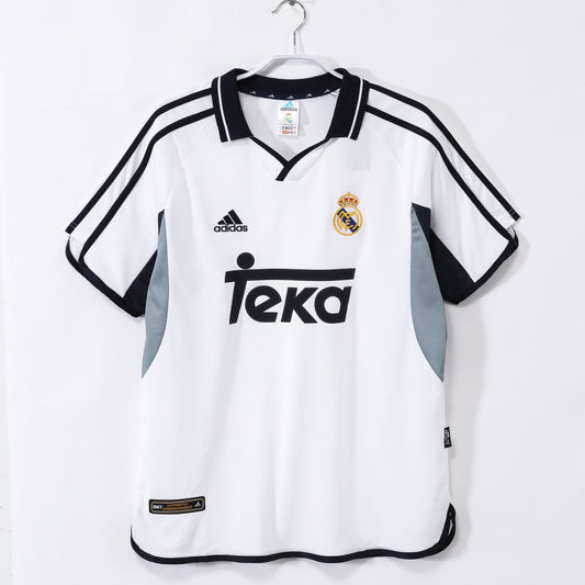 MAILLOT RETRO REAL MADRID DOMICILE 2000/2001