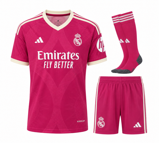 KITS ENFANT REAL MADRID THIRD 2026/2027